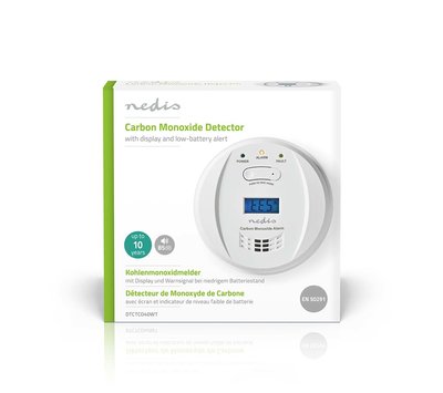 Nedis koolmonoxidemelder DTCTCO40WT