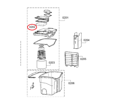 Bosch filter van stofzuiger 12000118