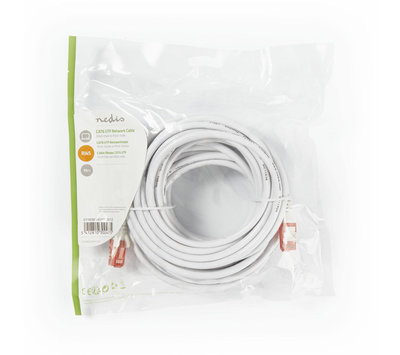 CAT6 S/FTP netwerkkabel 10m CCGP85200WT100 wit