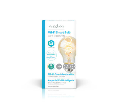 Nedis SmartLife LED filamentlamp E27 WIFILRT10A60