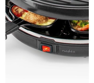 Nedis gourmetstel 6 personen FCRA210FBK6