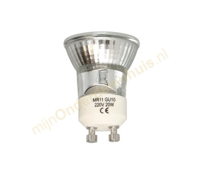 Halogeenlamp GU10 20W 230V 35mm