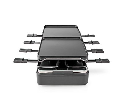 Nedis gourmet/ raclette stel 8 personen FCRA300FBK8