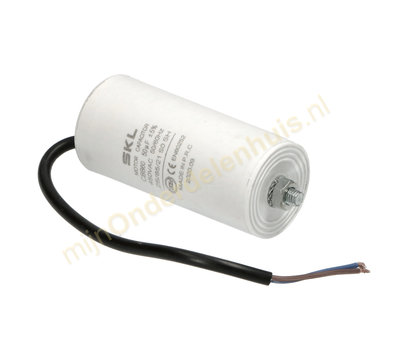 SKL condensator 50uF-450V met kabel