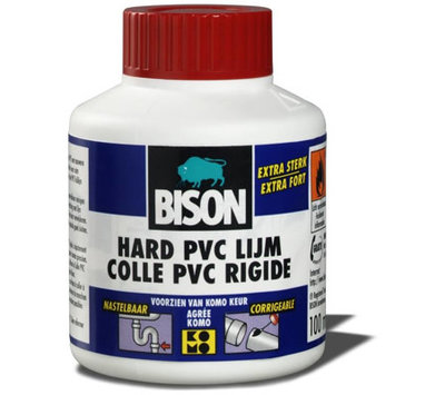 Bison hard PVC lijm 100ml 6305949