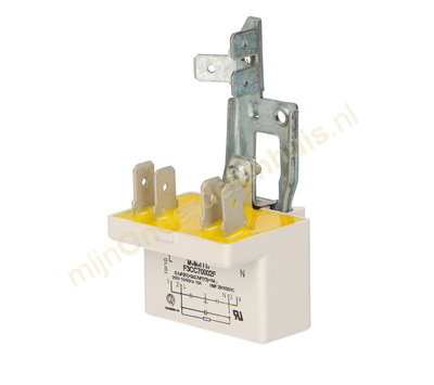 Smeg ontstoorcondensator van vaatwasser 813410489