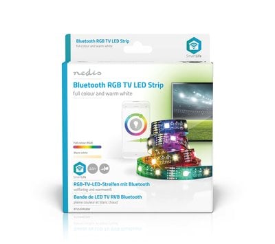 Nedis SmartLife meerkleuren LED-strip BTLS20RGBW