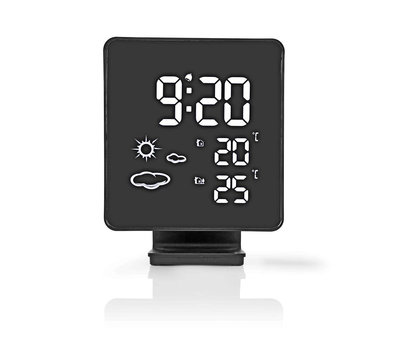 Nedis weerstation met wireless buitensensor WEST403BK