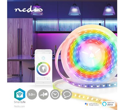 Nedis SmartLife meerkleuren LED-strip WIFILS51CRGB