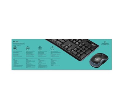 Logitech draadloze muis en toetsenbord MK270 920-004509