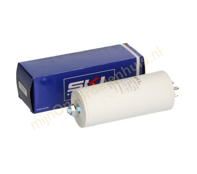 SKL condensator 70uF-450V met AMP-aansluiting