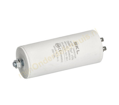 SKL condensator 70uF-450V met AMP-aansluiting