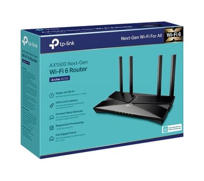 TP-Link router 1000+Mbps ARCHER AX10