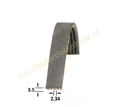 Poly-V-snaar 1207 H7 TEM