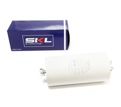 SKL condensator 110uF-450V met AMP-aansluiting