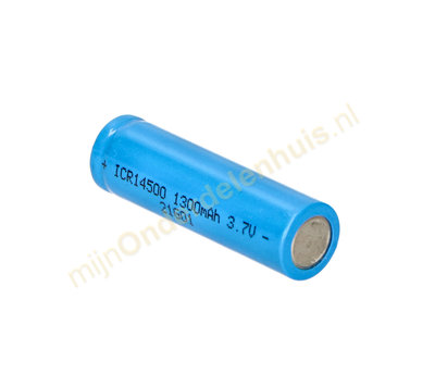 Universele oplaadbare accu 1CR14500 3.7V 1500mAh