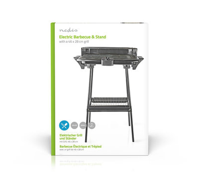 Nedis elektrische barbecue BBQE111K