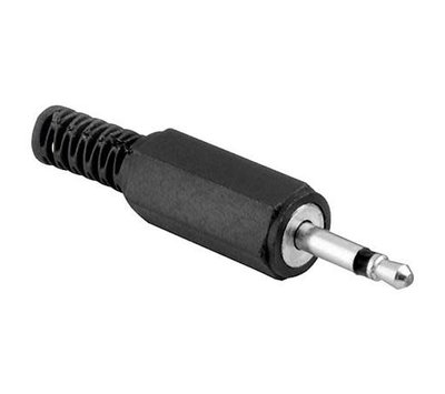 Jackplug 3.5mm mono soldeer