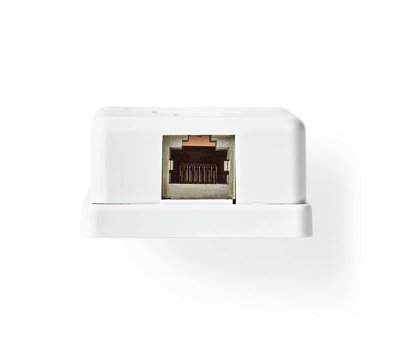 Nedis netwerk RJ45 Cat6 wanddoos CCGP89120WT