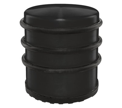 Deltafix zwarte deurstopper 81265