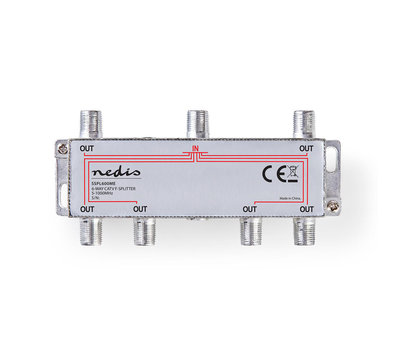 Nedis 6-voudige kabelsplitter SSPL600ME