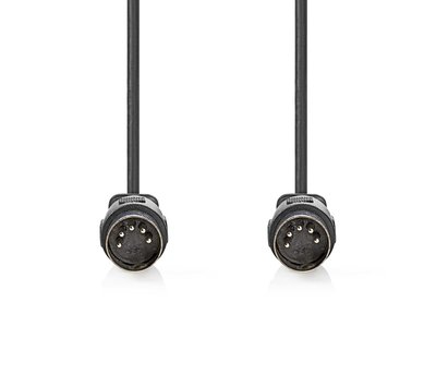 Din naar Din kabel 2.00m CAGP20000BK20