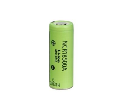 Panasonic oplaadbare Li-ion batterij 3.7V 2040mAh NCR18500A MH12210