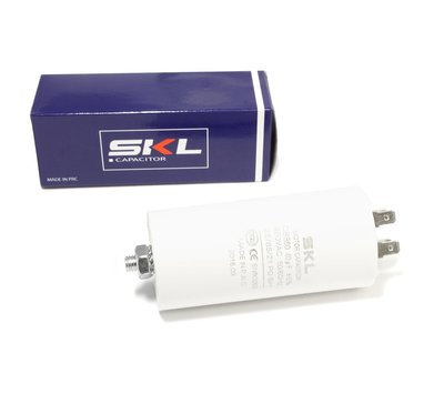 SKL condensator 40uF-450V met AMP-aansluiting