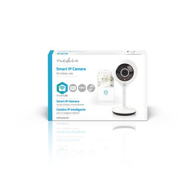 Nedis SmartLife camera voor binnenshuis WIFICI06CWT