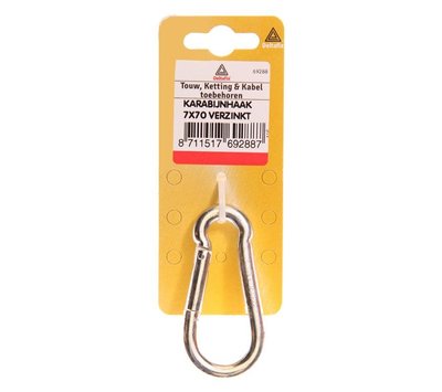 Deltafix karabijnhaak 5x50 69287