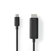 Nedis Nedis USB-C naar HDMI kabel 1m CCGP64655BK10