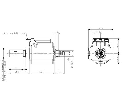 ARS vibratiepomp voor koffiemachine CP4SP