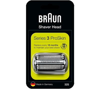 Braun scheerblad van scheerapparaat 81483732 32S