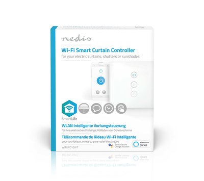 Nedis SmartLife wandschakelaar WIFIWC10WT