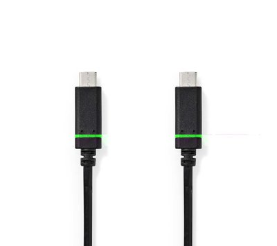 USB-C naar USB-C 1m USB3.2 60W 4K@60Hz 5Gbps CCGB64700BK10