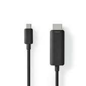 Nedis Nedis USB-C naar HDMI kabel 2m CCGB64655BK20