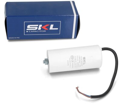 SKL condensator 80uF-450V met kabel