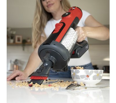 Numatic Henry Quick draadloze steelstofzuiger rood HEN100R