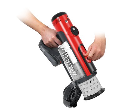 Numatic Henry Quick draadloze steelstofzuiger rood HEN100R
