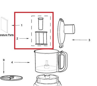 KitchenAid naduwstop van keukenmachine W11569314