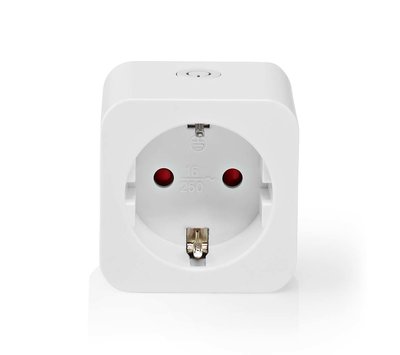 Nedis SmartLife smart stekker + verbruiksmeter WIFIP121FWT