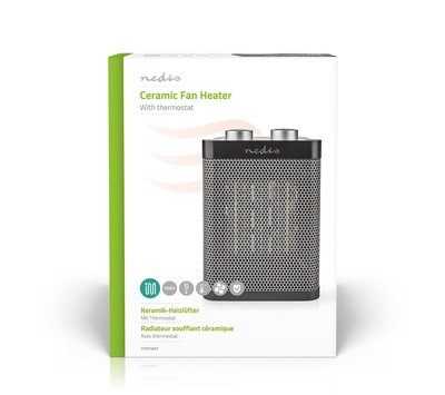 Nedis keramische ventilatorkachel HTFA16GY