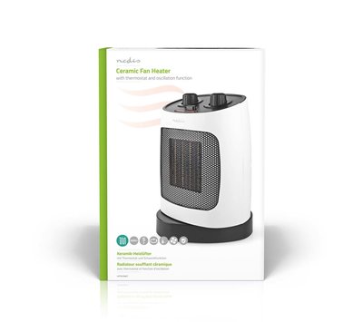 Nedis keramische ventilatorkachel HTFA19WT