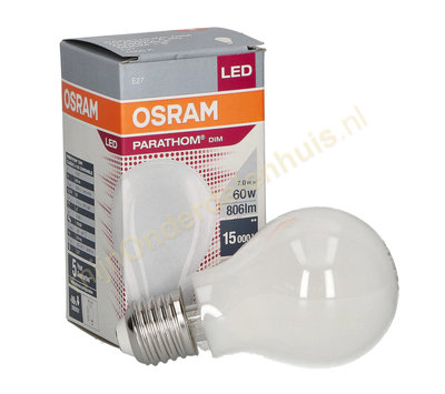 Osram LED  lamp Classic 7/60W E27 4000k mat
