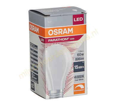 Osram LED  lamp Classic 7/60W E27