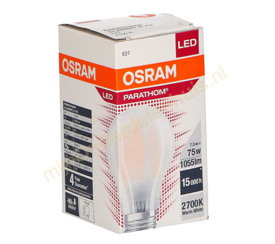 Osram LED lamp Classic 7.5/75W E27