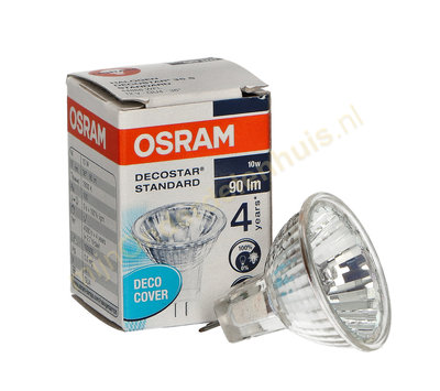 Osram halogeenlamp Decostar 12V 10W GU4