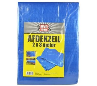 Universeel blauw afdekzeil 2x3meter 41370