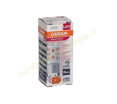 Osram LED pin lamp 12V 4/40W GY6.35