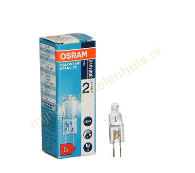 Osram halogeenlamp Halostar 12V 20W G4